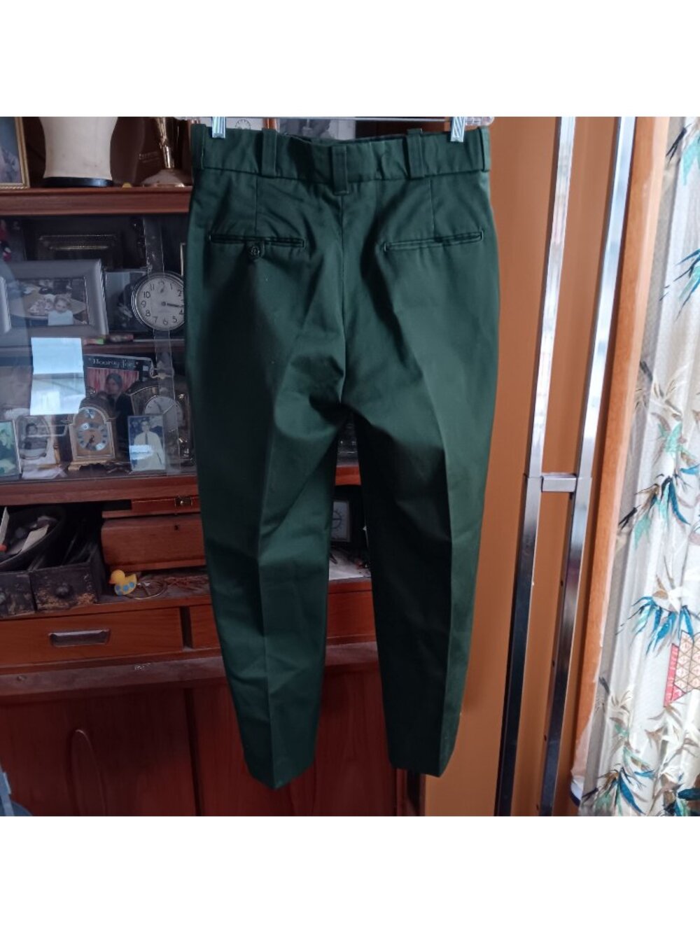 31x30 Vintage Mechanic Work Pants Trousers VF Solutions Dark Green 1990's